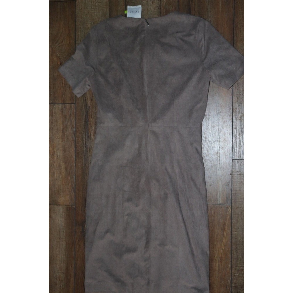 Lysse gray brown crew neck dress New Small - Picture 6 of 8